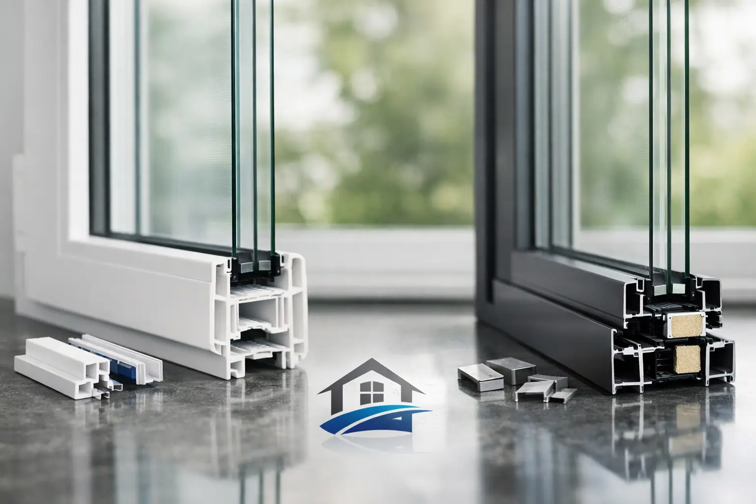 Fenêtre PVC ou aluminium: que choisir ?