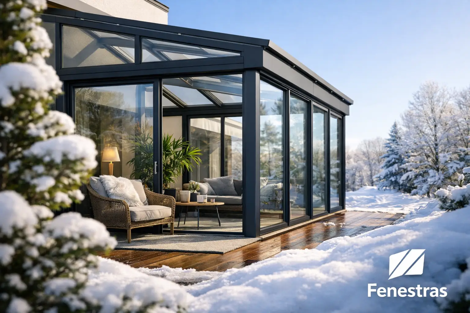 Jardin d’hiver moderne : style et performance