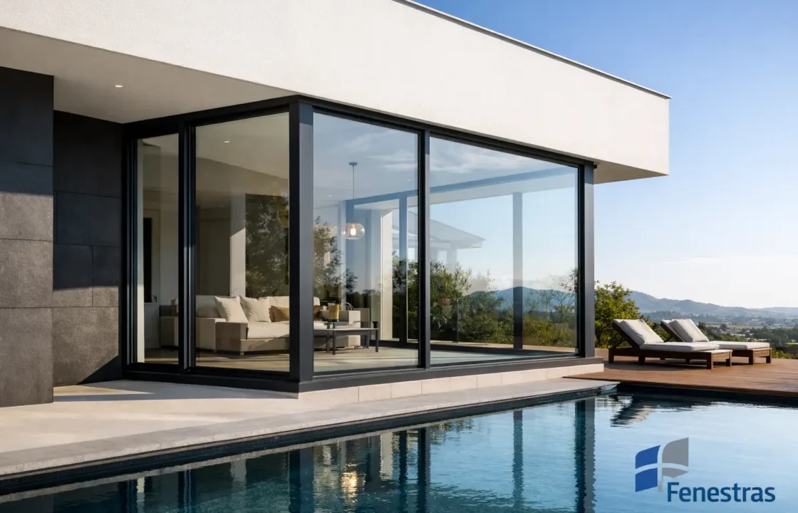 Meilleures fenêtres pour villa contemporaine